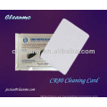 Tarjeta de limpieza ATM / POS CR80, tarjeta de limpieza del lector de tarjetas Prehúmeda con la clase eléctrica Ipa